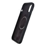 Rvelon iPhone 15 Plus Kuori Silikoni MagSafe Musta