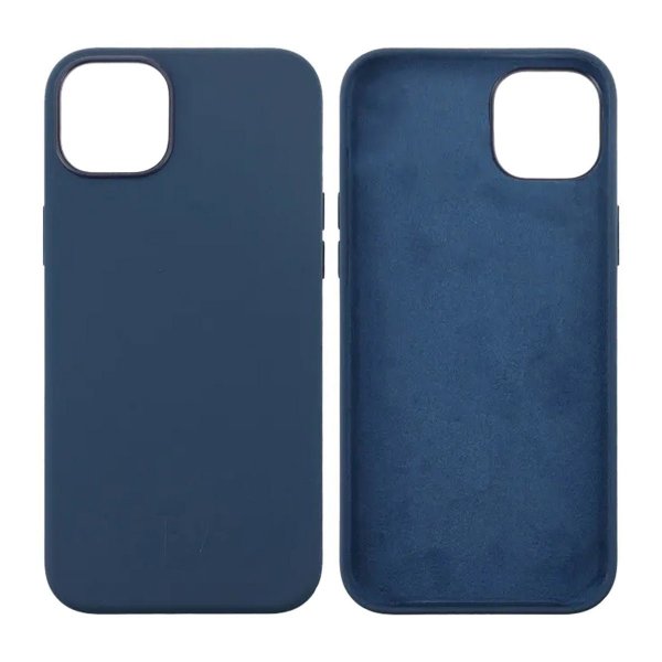 Rvelon iPhone 15 Plus Suojakuori Silikoni Tummansininen