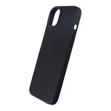 Rvelon iPhone 15 Plus -silikonikuori, musta