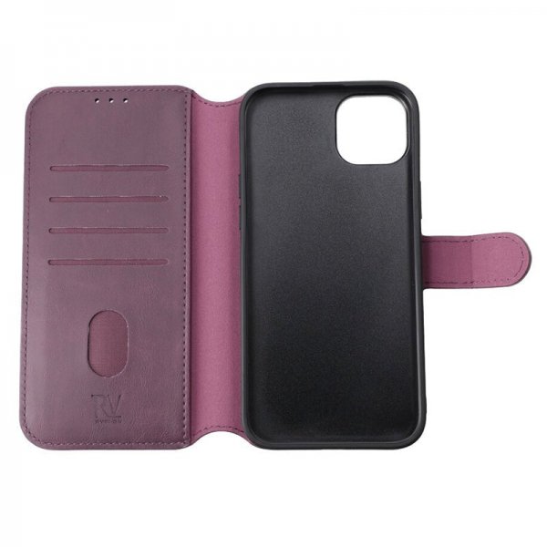 Rvelon iPhone 15 Plus -kotelo Magneettinen irrotettava kuori violetti