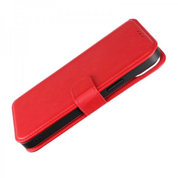 Rvelon iPhone 15 Plus Kotelo Magneettisesti Irrotettava Kuori Punainen
