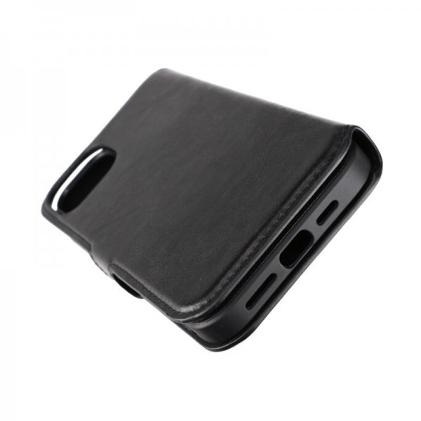 Rvelon iPhone 15 Plus -kotelo Magneettinen irrotettava kuori, musta