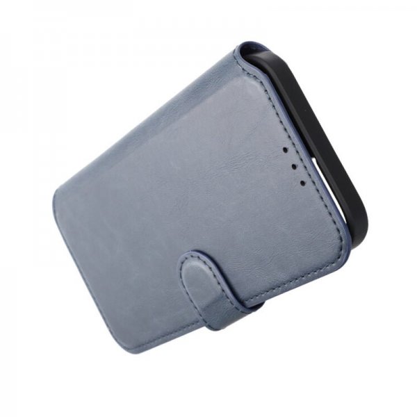 Rvelon iPhone 15 Plus -kotelo, 4 korttipaikkaa, MagSafe, sininen