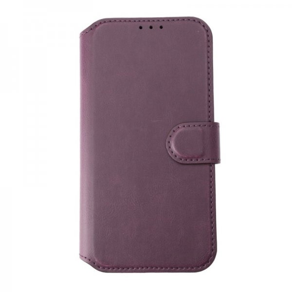 Rvelon iPhone 15 Plus -kotelo, 4 korttipaikkaa, MagSafe, violetti