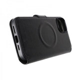 Rvelon iPhone 15 Plus Kotelo 4 Korttipaikkaa MagSafe Musta