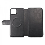 Rvelon iPhone 15 Plus Kotelo 4 Korttipaikkaa MagSafe Musta