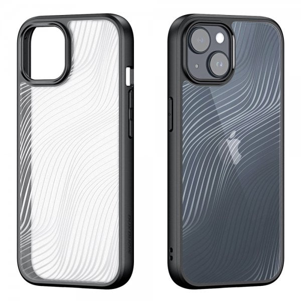 Dux Ducis iPhone 15 Plus Aimo Series -kuori, musta