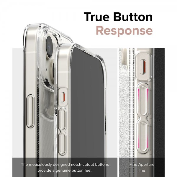 Ringke iPhone 15 Plus -suojakuori Air Clear