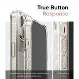 Ringke iPhone 15 Plus Suojakuori Air Glitter Clear