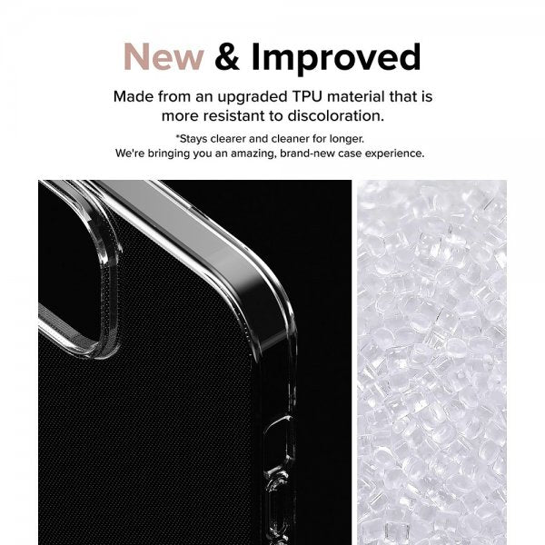 Ringke iPhone 15 Plus Suojakuori Air Glitter Clear