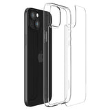 Spigen iPhone 15 Plus Suojakuori Air Skin Hybrid Crystal Clear