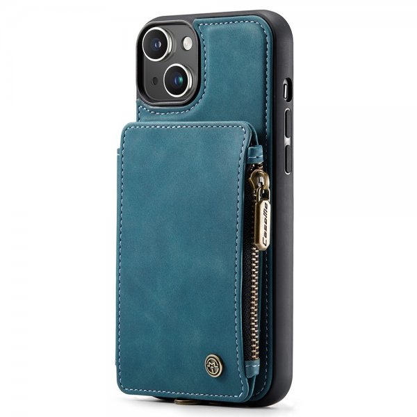 CaseMe iPhone 15 Plus Suojakuori C20-sarja Petrol