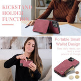 CaseMe iPhone 15 Plus C20 -sarjan kuori, punainen