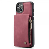 CaseMe iPhone 15 Plus C20 -sarjan kuori, punainen