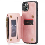 CaseMe iPhone 15 Plus -suojakuori C20-sarja Ruusukulta