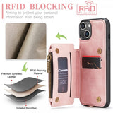 CaseMe iPhone 15 Plus -suojakuori C20-sarja Ruusukulta