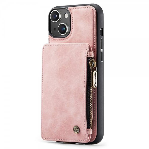 CaseMe iPhone 15 Plus -suojakuori C20-sarja Ruusukulta