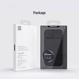 Nillkin iPhone 15 Plus Suojakuori CamShield Silky Sininen