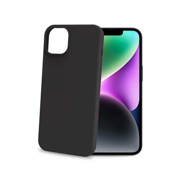 Celly iPhone 15 Plus -suojakuori CROMO, musta
