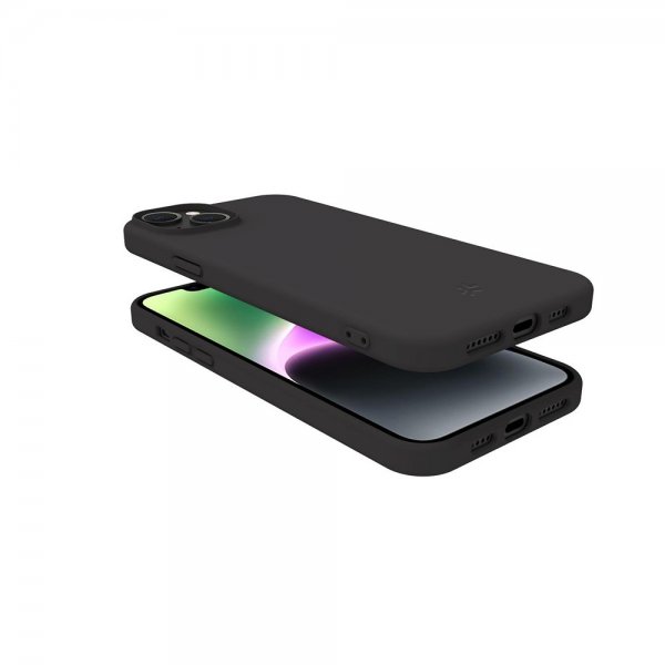 Celly iPhone 15 Plus -suojakuori CROMO, musta