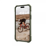 Urban Armor Gear (UAG) iPhone 15 Plus Essential Armor MagSafe -suojakuori, Olive Drab