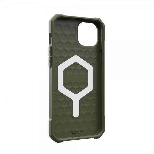 Urban Armor Gear (UAG) iPhone 15 Plus Essential Armor MagSafe -suojakuori, Olive Drab