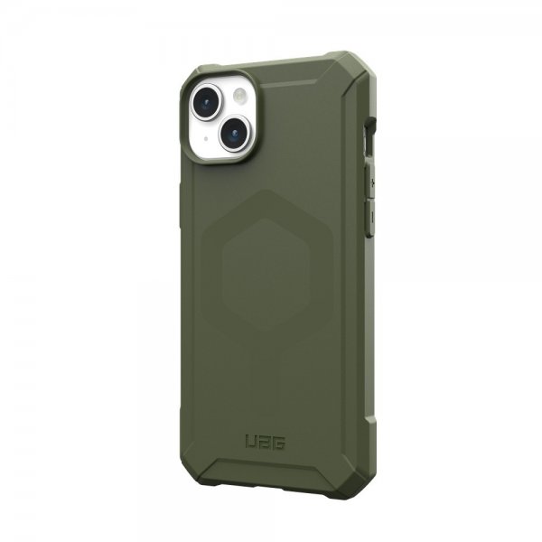 Urban Armor Gear (UAG) iPhone 15 Plus Essential Armor MagSafe -suojakuori, Olive Drab