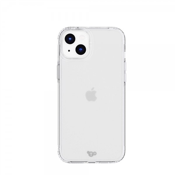 Tech21 iPhone 15 Plus -suojakuori Evo Clear, läpinäkyvä