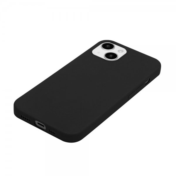 Nordic Covers iPhone 15 Plus -suojakuori, Feather Series, Raven Black