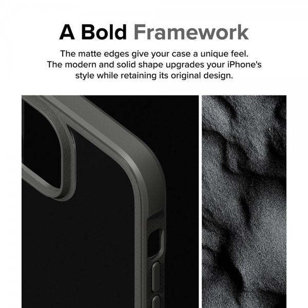 Ringke iPhone 15 Plus Suojakuori Fusion Bold Harmaa