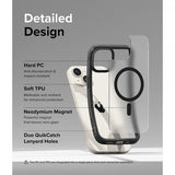 Ringke iPhone 15 Plus Suojakuori Fusion Bold Magnetic Matte Black