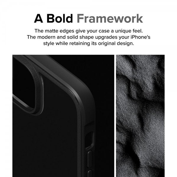 Ringke iPhone 15 Plus -suojakuori Fusion Bold, musta