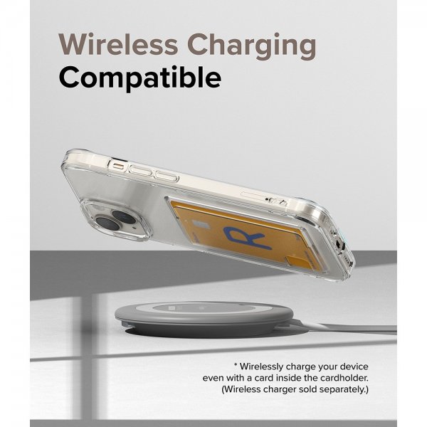 Ringke iPhone 15 Plus Suojakuori Fusion Card Clear