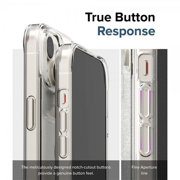Ringke iPhone 15 Plus Suojakuori Fusion Clear