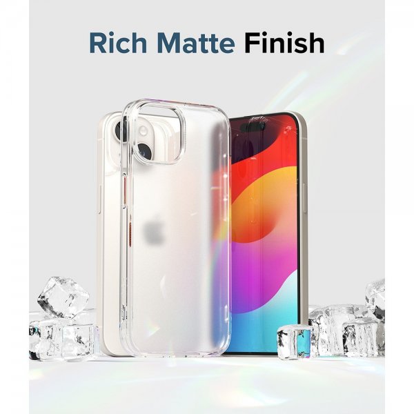 Ringke iPhone 15 Plus Suojakuori Fusion Matte Clear