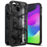 Ringke iPhone 15 Plus Suojakuori Fusion X Design Camo Black