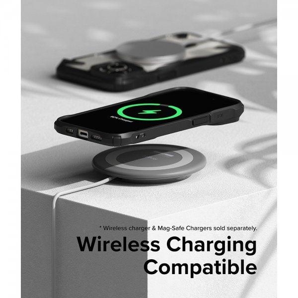 Ringke iPhone 15 Plus Suojakuori Fusion X Magnetic Matte Black