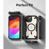 Ringke iPhone 15 Plus Suojakuori Fusion X Magnetic Matte Black