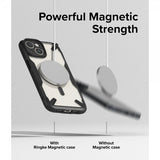 Ringke iPhone 15 Plus Suojakuori Fusion X Magnetic Matte Black