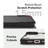 Ringke iPhone 15 Plus -suojakuori Fusion X Musta