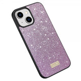 Sulada iPhone 15 Plus Suojakuori Glitter Violetti