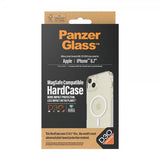 PanzerGlass iPhone 15 Plus -suojakuori, HardCase MagSafe D3O, läpinäkyvä