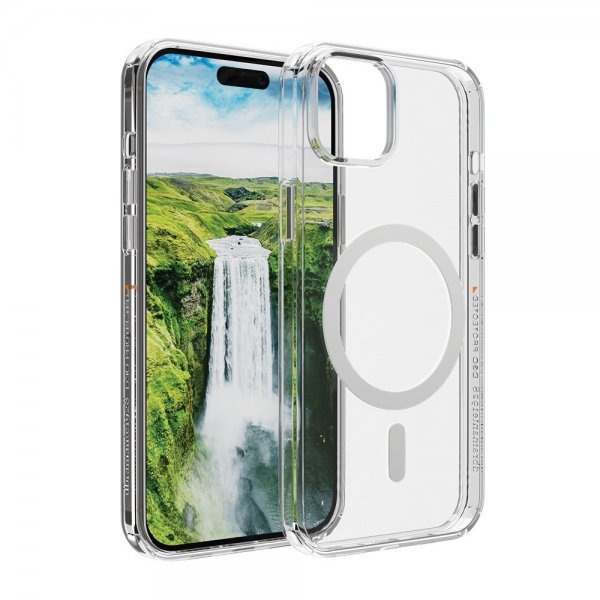 dbramante1928 iPhone 15 Plus Kuori Iceland Ultra D3O MagSafe Läpinäkyvä