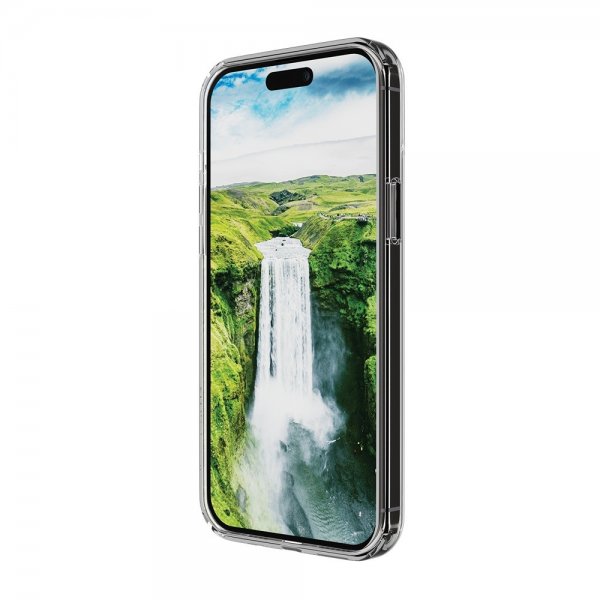 dbramante1928 iPhone 15 Plus Kuori Iceland Ultra D3O MagSafe Läpinäkyvä