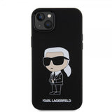 Karl Lagerfeld iPhone 15 Plus -suojakuori Ikonik NFT Black