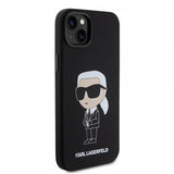 Karl Lagerfeld iPhone 15 Plus -suojakuori Ikonik NFT Black