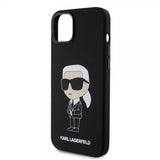 Karl Lagerfeld iPhone 15 Plus -suojakuori Ikonik NFT Black