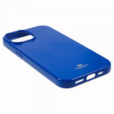 Mercury iPhone 15 Plus Suojakuori Jelly Glitter Sininen
