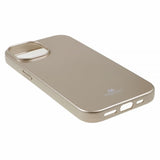 Mercury iPhone 15 Plus Suojakuori Jelly Glitter Kulta