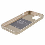 Mercury iPhone 15 Plus Suojakuori Jelly Glitter Kulta